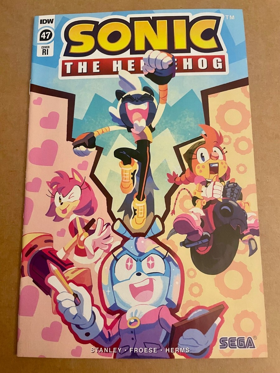 Sonic the Hedgehog #47 Nathalie Fourdraine 1:10 Variant IDW