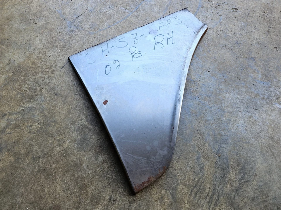 1960 Chevrolet Impala El Camino Bel Air Biscayne Lower Rear Front Fender - Right - Image 3 of 4