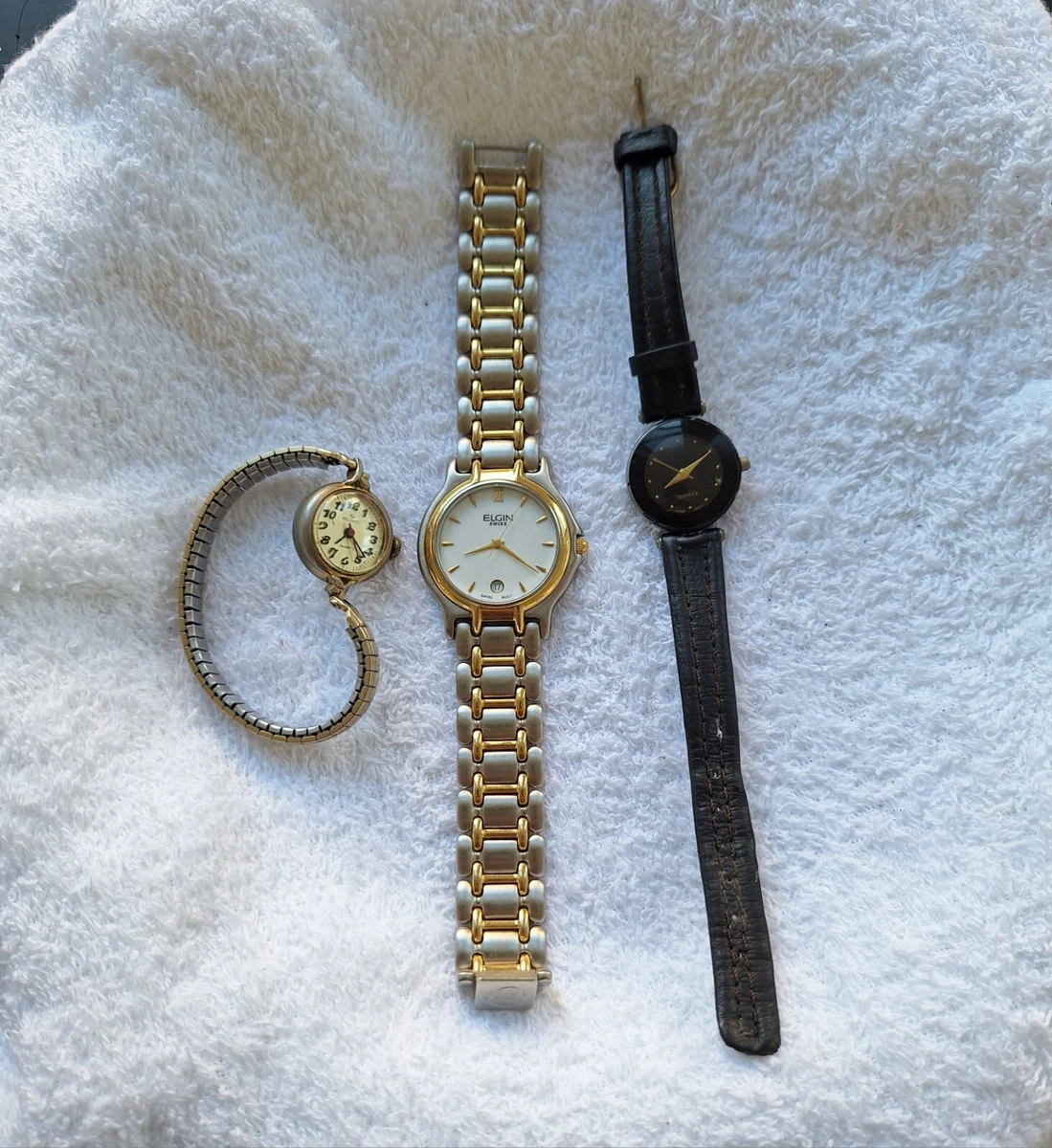 Mouvement De Montre Helbros 77H Vintage - Antimagnétique - Pour Pièces Ou Réparation - Occasion