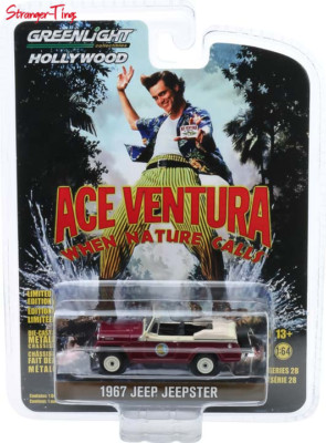 Greenlight 44880-F 1/64 Ace Ventura / When Nature Calls 1967 Jeep Jeepster