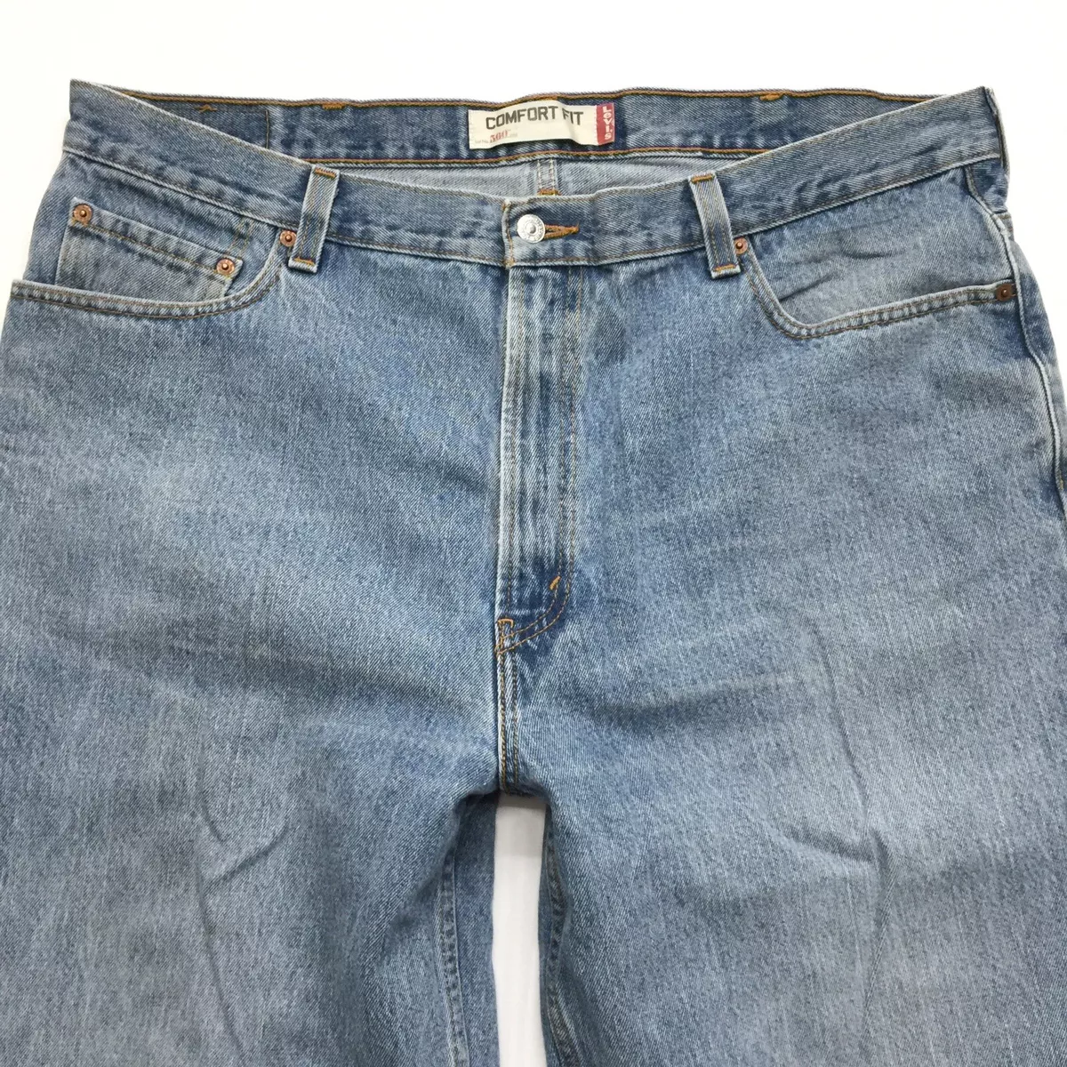 Y2K LEVIS 560 Mens 42W 30L Comfort Fit Straight Stone Wash Blue