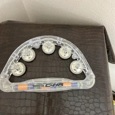 LED Tambourine - Musical Flashing Handheld Percussion Instruments for - Light Up