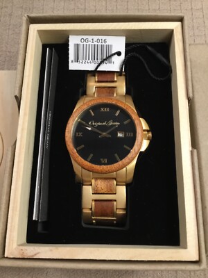 ORIGINAL GRAIN　 Mahogany/Gold Original Grain The Classic Antique Gold Mahogany Black Color
