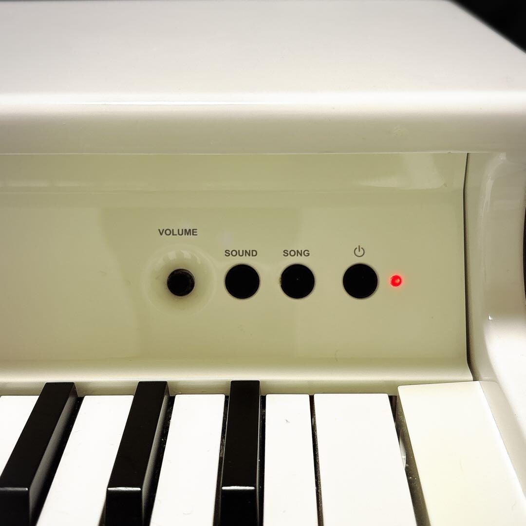 【レア♡生産終了】KORG tinypiano 25鍵 ホワイト WH Korg Tiny Piano Mini 25 Key Pompomplin Model With 50 Auto