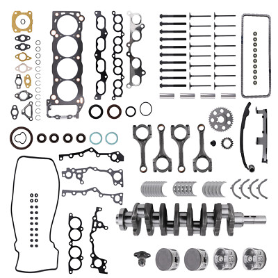 #ad #ad 2RZ FE Engine Rebuild Overhaul Kit for 95 04 Toyota Tacoma 2.4L Crankshaft Rods $380.99