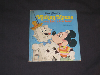 Mickey Mouse and the Really Neat Robot  Whitman Tell-A-Tale Book  1970