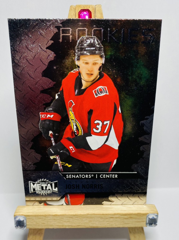 JOSH NORRIS 2021 UD Skybox Metal Universe Rookies #127 Ottawa Senators