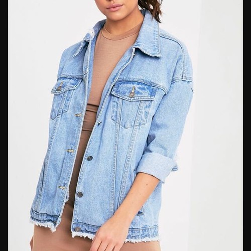 Distressed Oversized Denim | eBay