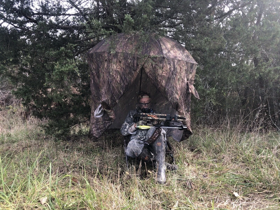 CamoKovr®️Hunting Blind  … Push Button Pop Up Umbrella - Image 3 of 4