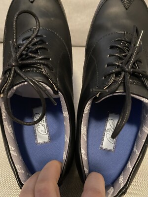 RARE Arnold Palmer Performance Series Men Size 11.5 Saddle Golf Shoes - Black Rare Arnold Palmer Performance Series Men Sz 9.5 Saddle Soft  main image 3