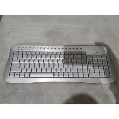 Advent ADE-AD2 Tastatur silber schwarz kabellos QWERTY (Standard) Multimedia Tasten