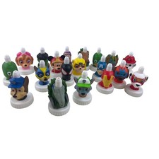 Good 2 Grow Toppers Lot of 19 Disney Marvel Superheroes Paw Patrol Woody Animals