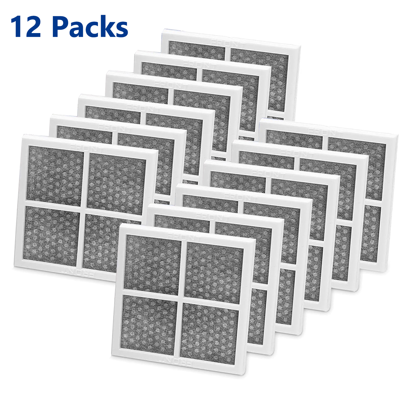 12 Pack AF004 LT120F Refrigerator Air Filter Replacement for LG Kenmore ...