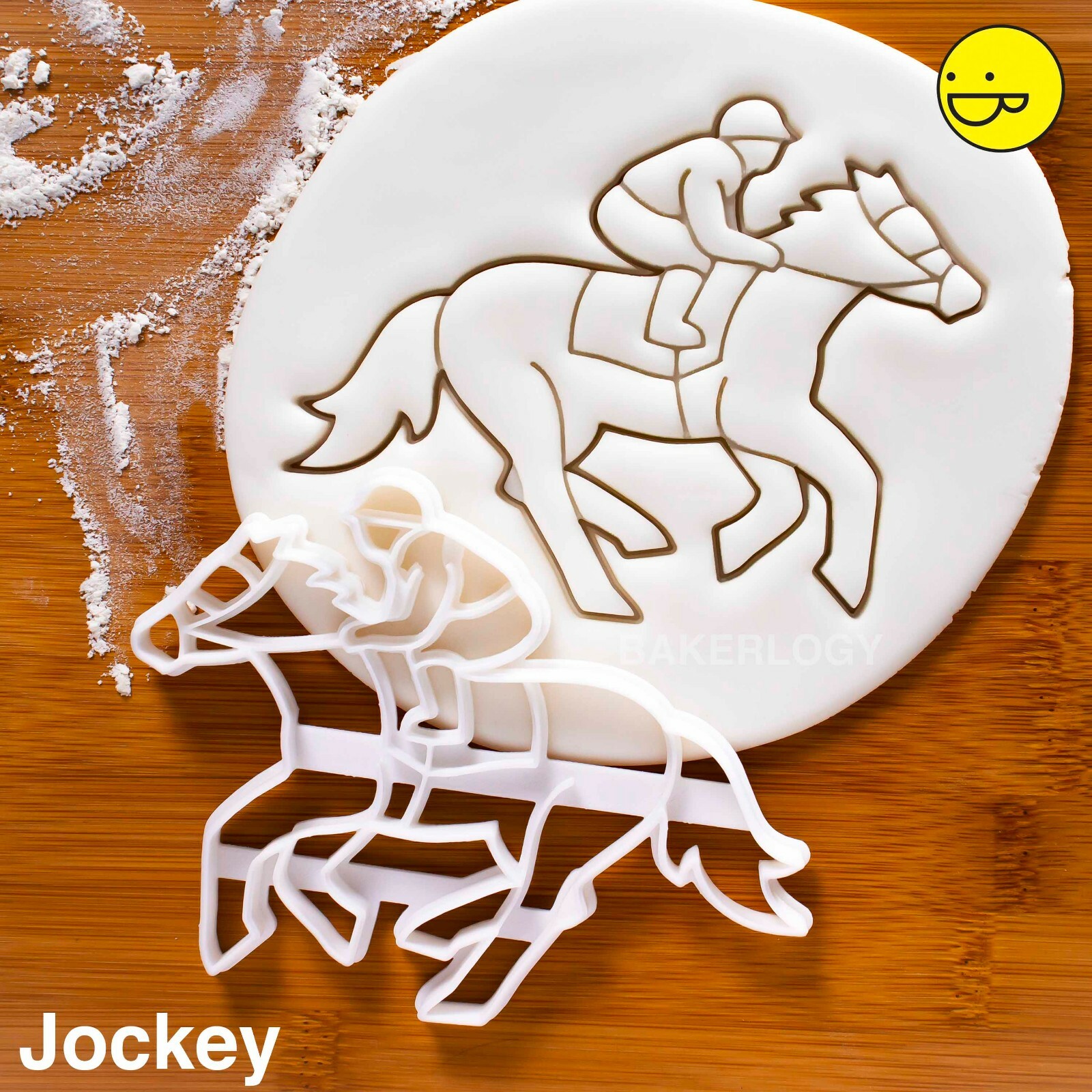 Jockey Cookie Cutter Horse Racing Riding Equestrian Horsemanship Biscuit Equine Ebay