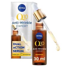 NIVEA Q10 Anti Wrinkle Expert Dual Action Serum ​(30ml) Anti Ageing Face Serum