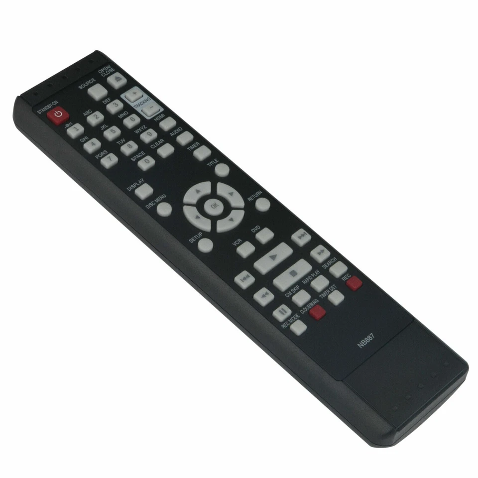 New NB887 For Magnavox DVD VCR Combo Remote Control RZV427MG9 NB887UH NB887UD - Image 4 of 4