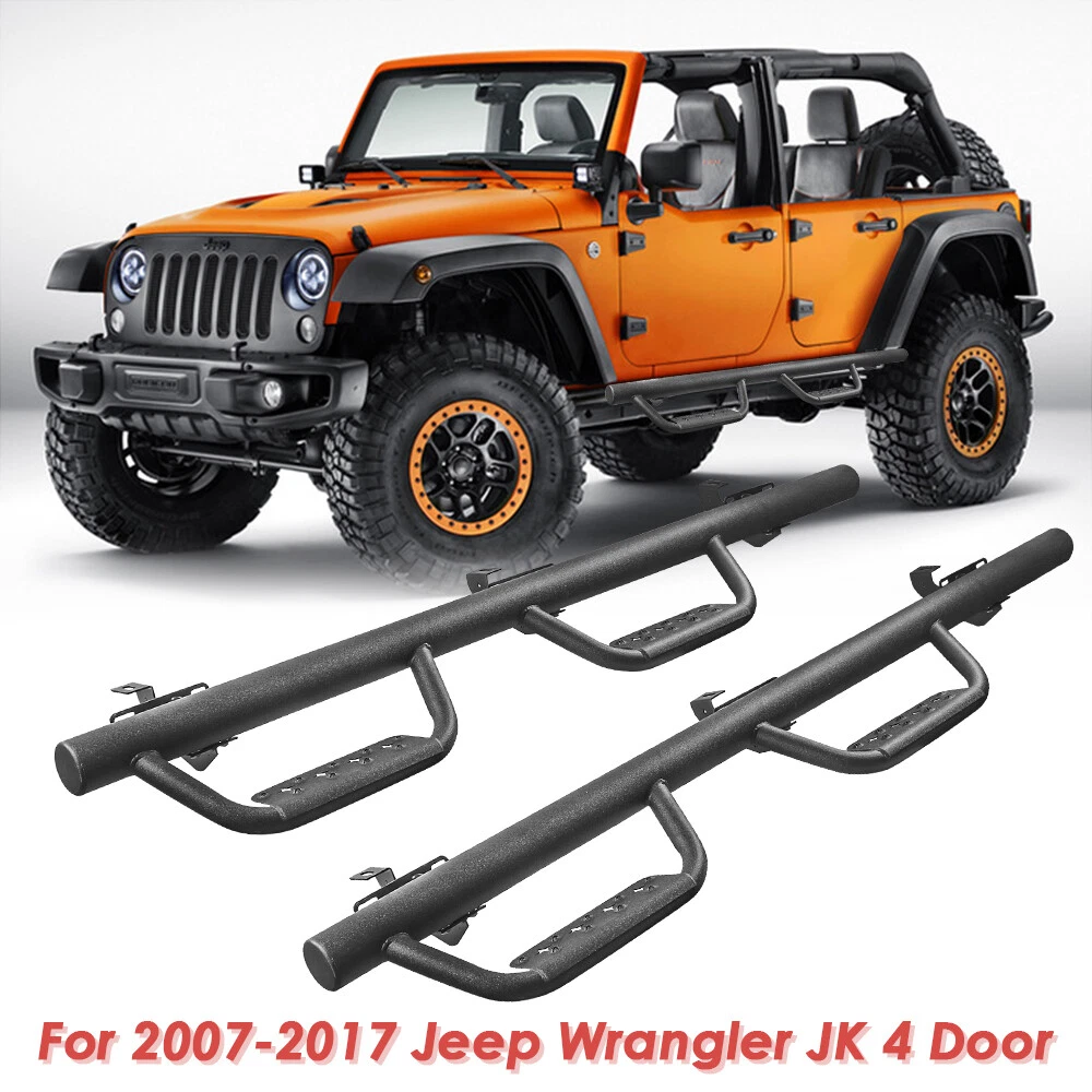 3'' Pair Side Step Nerf Bar Running Boards Fit 2007-2017
