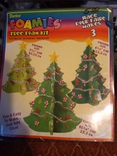 darice 3D foamies set of 3 tree kit - NIP