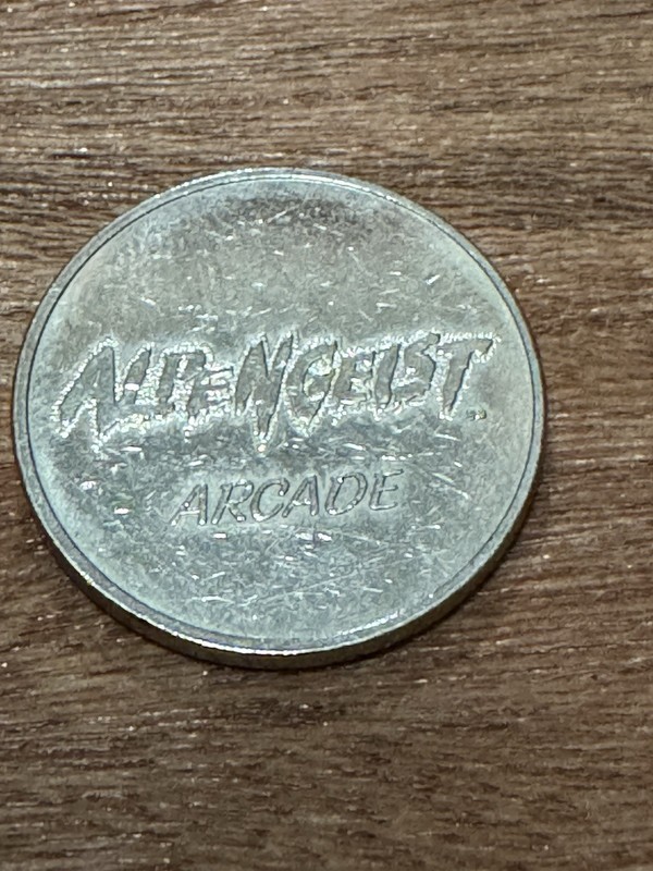 Busch Gardens Alpengeist Arcade Coin
