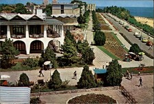 Mangalia Sud Romania view vintage postcard a149