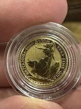 2020 1/10 oz Gold Britannia Coin 24ct .9999 Fine Gold Royal Mint Encased Bullion