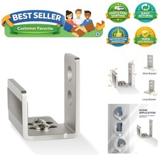 Sliding Barn Door Bottom Floor Guide,U Shape,Flexible Adjustable Fit Distance...