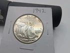 1942 Walking Liberty Silver Half Dollar AU/BU
