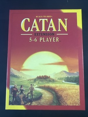 Klaus Teuber's Catan Game Extension 5-6 Player New Open Box