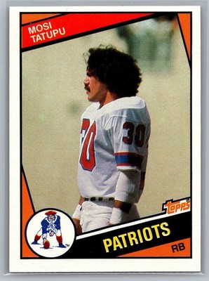 1984 Topps #142 Mosi Tatupu a