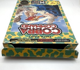 Cobra Command ( Nintendo NES 1988 ) Authentic Tested Game + Original Box + Cover