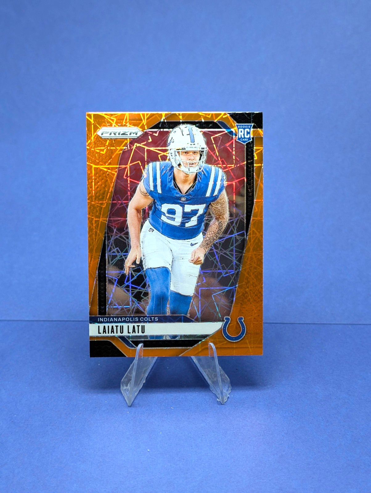 2024 Panini Prizm - Rookies Laiatu Latu #366 Lazer Prizm (RC)