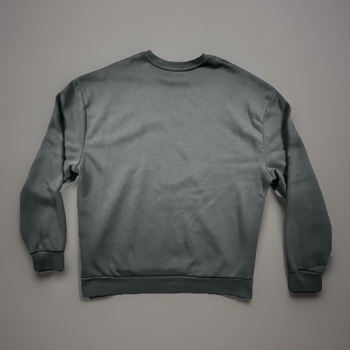Earthbound Tired But Tryin’ Sweatshirt Women’s M Gray Smiley Face USA Made - Picture 6 of 9