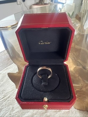 Cartier LOVE Ring 18kt Roségold Größe 59