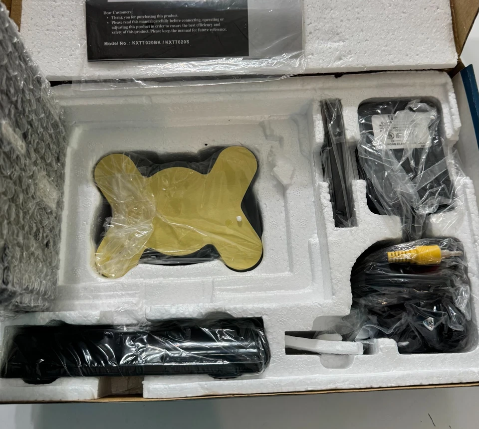 Haier KXT7020BK Portable 7" Color LCD TV w/Remote Control New! - Image 3 of 4