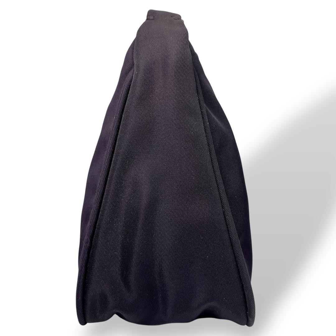 PRADA Accessory Pouch Triangle Logo One Shoulder Bag Nylon Purple Y2K thumbnail 4