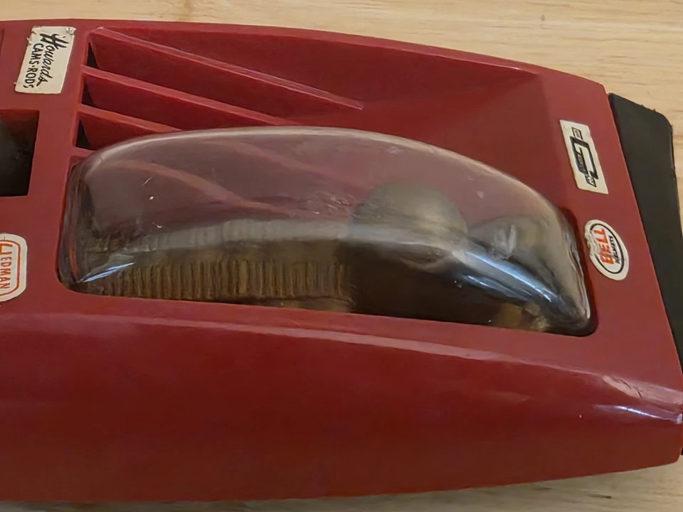 Trineo futurista Kenner SSP Jet Star rojo vintage 1971 Foto 4 de 4