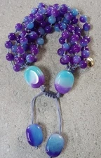 Lola Rose Dillon Vintage Bracelet Aqua Purple Mix BNWT  💜 💙 💜