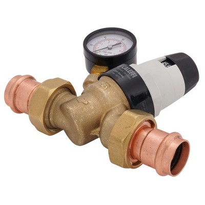 Caleffi 535661HA Pressure Reducing Valve 1'' SS 300 PSI 180 F Press Connection