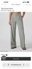 Vuori Women’s Villa Trouser SHORT - Laurel, Size Large, NWT