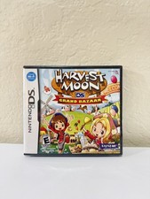 Harvest Moon: Grand Bazaar (Nintendo DS, 2010) Brand New and Sealed