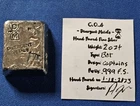 A 2 OUNCE SILVER DIVERGENT METALS CUBE CAPTAIN DESIGN COA