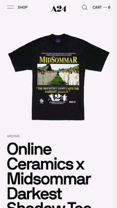 A24 Online Ceramics x Midsommar Sサイズ Midsommar Online Ceramics | eBay