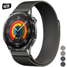 For Huami Amazfit GTR 4 3 2 Pro 47mm Bip 5 Luxury Magnetic Milanese Band Strap