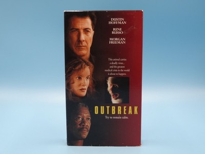 Outbreak VHS Dustin Hoffman Virus Pandemic Thriller