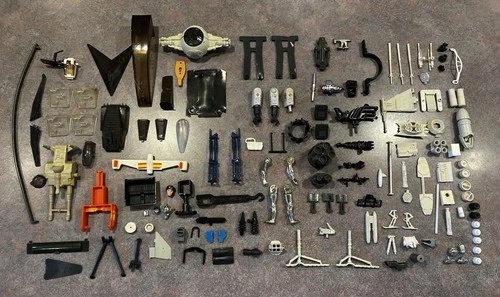 Vintage Toy Parts Accessories Lot Star Wars GI Joe Transformers Micronauts LOOK!