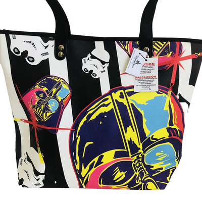 Disney Parks Store Star Wars Tote Darth Vader Stormtrooper Light