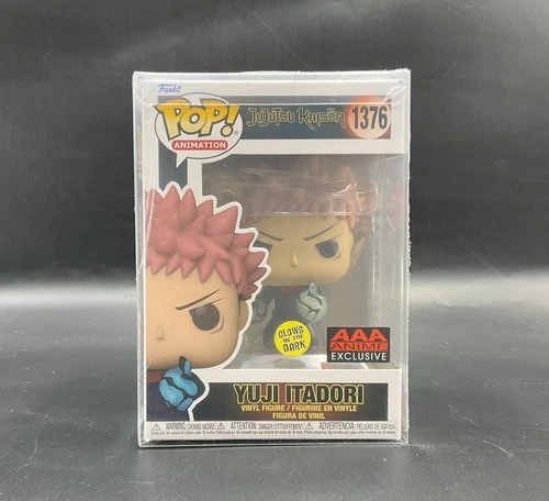 Funko Pop! Vinyl: Jujutsu Kaisen - Yuji Itadori - AAA Anime #1376 + Protector