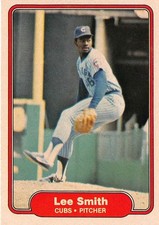 1982 Fleer Lee Smith #603 RC Rookie Chicago Cubs EX-NM