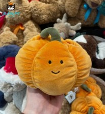 Jellycat Amuseable Pumpkin Plush - Brand New with Tags, Perfect Christmas Gift