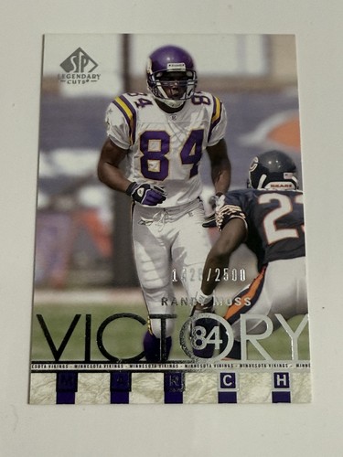 Randy Moss #95 2002 SP Legendary Cuts card
